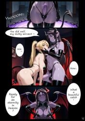 1futa 1girls 2025 ai_assisted ai_generated blonde_hair doujinshi elf elf_ears elf_female elf_futa female futanari green_eyes green_swimsuit illustrious_(stable_diffusion) intersex kxy manga manga_page melinea_(kxy) original ponytail swimsuit upscaled