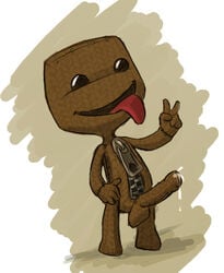 1boy littlebigplanet male_only sackboy tagme