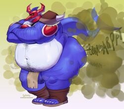 2025 alternate_version_at_source anthro arm_hair armor ass balls belly_hair big_balls big_butt blue_body blue_scales bodily_fluids body_hair bottomwear butt_hair chest_hair clothing crossed_arms fart fart_cloud fart_fetish fish footwear genitals happy_trail headgear helmet hi_res huge_butt huge_thighs leg_hair loincloth male marine muscular muscular_anthro muscular_male musk musk_clouds onomatopoeia overweight overweight_anthro overweight_male rumbling_stomach sandals scales shark shoes socks solo sound_effects standing sulviez sweat sweaty_body sweaty_legs sweaty_thighs text thick_thighs toeless_footwear toeless_socks