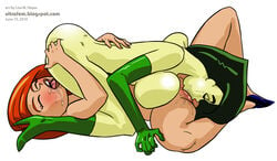 cunnilingus disney female female_only human kim_possible kimberly_ann_possible multiple_females multiple_girls oral pussy shego straight_hair ultrafem yuri