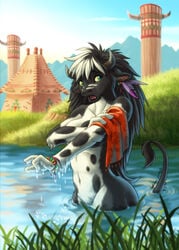 tauren from world of warcraft by hyhlion