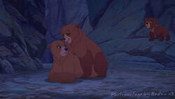 bear brother_bear disney edit feral fur kenai nita_(brother_bear) tagme