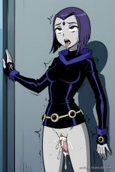 ai_generated female raven_(dc) tagme