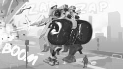 16:9 2025 ambiguous_gender animate_inanimate anus ass big_anus big_butt bodily_fluids borisalien duo earth_defense_force ellipsis exoskeleton explosion extreme_size_difference female genitals gun gun_arm hi_res huge_anus huge_butt human hyper hyper_anus hyper_butt living_machine living_weapon machine macro mammal military puffy_anus pussy ranged_weapon reflective_body robot size_difference soldier solo_focus speech_bubble sweat sweatdrop sweaty_butt warrior weapon widescreen