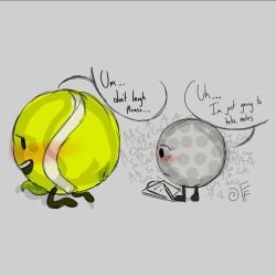 1boy 1girls 2d 2d_(artwork) anus anus ass ass battle_for_dream_island bfdi bfdia bfn blush blush boner cute digital_drawing_(artwork) embarrassed erection fizzyfox_(artist) golf_ball golf_ball_(bfdi) hole_(anatomy) male/female object_shows objects penis presenting tennis_ball tennis_ball_(bfdi) tentacle the_power_of_two tpot