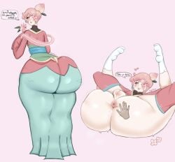 1boy 1femboy anus ass ass_bigger_than_head ass_eating ass_focus ass_grab ass_jiggle asshole asshole_lick asshole_peek bottom_heavy butt_crack butthole_focus clothed clothed_male cookie cookie_run cookie_run_kingdom curvy degdaze fanart female female_pov femboy feminine_male hand_on_ass hand_on_butt innuendo large_ass large_balls male male_penetrating_male massive_ass peach peach_blossom_cookie rear_focus rear_view small_penis socks sweatdrop sweating sweaty_balls sweaty_body sweaty_butt sweaty_feet sweaty_thighs visible_penis