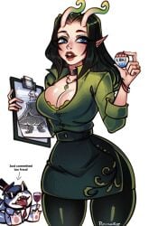 1girls big_breasts broly_culo cleavage female female_focus funny guardians_of_the_galaxy jeff_the_land_shark loki_(marvel) loki_(marvel_rivals) mantis_(marvel) mantis_(marvel_rivals) marvel marvel_rivals meme poposhirat secretary sunglasses tax_evasion thick_thighs twerking wholesome