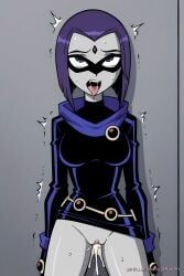 ai_generated female raven_(dc) tagme