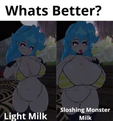 1female 1girl 1girls big_boobs big_breasts big_tits bikini bikini_only blue_hair boobs breasts chubby chubby_female cute cute_expression cute_face cute_female cute_girl female female_focus female_only friday_night_funkin friday_night_funkin_mod girl heart-shaped_pupils huge_boobs huge_breasts huge_tits light-skinned_female light_skin long_hair massive_breasts mommy mommy_milkers purple_eyes skyblue skyblue_(friday_night_funkin) skyverse solo solo_female tits vr vrchat vrchat_avatar vrchat_model