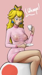 princess peach from mario (series) by madabalone