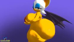 3d 3d_model animated ass big_ass big_breasts bouncing_ass breasts female female_only huge_ass hyper_ass loop mobian mobian_(species) mobian_bat mp4 no_sound nude praisebooty rouge_the_bat sega sonic_(series) sonic_adventure_2 sonic_the_hedgehog_(series) tagme video voluptuous