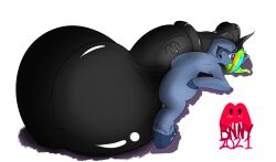 absurd_res anthro balls becky_pon big_balls big_penis equid equine female genitals hasbro hi_res hooves horn huge_balls huge_cock hyper hyper_balls hyper_genitalia hyper_penis mammal my_little_pony penis solo succubusbnny unicorn