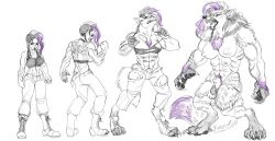 2017 abs anthro balls big_breasts boots bottomwear breast_growth breasts canid canine clothing combat_boots digitigrade female footwear ftg_transformation fti_transformation furry futanari gender_transformation genital_growth genitals growth gynomorph human intersex kabuki_homewood mammal multi_breast muscle_growth muscular muscular_gynomorph muscular_intersex nipples nude open_mouth pants pawpads penis penis_growth sequence sharp_teeth simple_background standing tail_growth tattoo teeth torn_clothing transformation were werecanid werecanine werewolf white_background