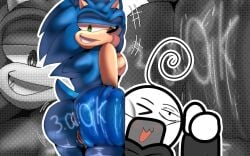 1boy 2026 anon ass big_ass bubble_butt cuntboy dummy_thicc dumptruck_ass huge_ass juicy_butt juicy_pussy oninsfw sonic_(series) sonic_the_hedgehog words_on_body