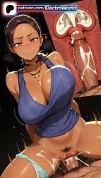 artist_name 2026 1girls ai_generated 1girl stable_diffusion high_quality highres electroworld patreon hi_res watermark patreon_username high_resolution bottomless 1boy choker orgasm penetration cum intercourse male_pubic_hair symbol-shaped_pupils cock testicles trembling boobs tight_pussy dick sperm_cell cum_in_pussy tits overflow bust x-ray breasts hair_bun pussy legs_apart ejaculation sexual_intercourse clitoral_hood sex ovum underwear clothed_sex uterus hetero pointless_condom pubic_hair blush juicy_pussy love_making smile cowgirl_position panties woman_on_top straddling exposed_pussy dark_skin cleavage girl_on_top necklace cervix vagina open_legs penis spread_legs cross-section chest internal_cumshot legs_spread splayed_legs happy_sex jewelry female_pubic_hair panties_around_one_leg solo_focus vaginal uncensored heart-shaped_pupils deep_penetration riding fucking sheva_alomar resident_evil