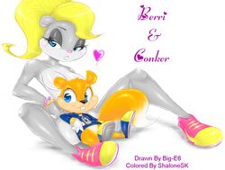 athletic berri big-e6 clothing conker conker's_bad_fur_day female footwear male mammal rareware topwear wristwear