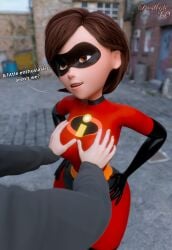elastigirl from disney by frostbyte3d
