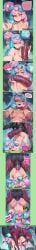 ai_generated animal_genitalia animal_penis bondage breeding breeding_slave bug caption centipede comic comic_page cum cum_inside female horse horse_penis horsecock image_set interspecies iono_(pokemon) medium_breasts mr_graaves penis_awe pokemon pokemon_(species) pokemon_sv pokephilia rape scolipede tied_hands tied_to_horse tied_up