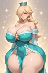 princess rosalina from nintendo by yknottryit