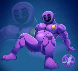 animatronic animatronic_male beer_belly big_belly big_cock big_penis bite_by_night cock dreamlandcorp five_nights_at_freddy's flat_background fnaf hoax ibispaint ibispaint_(artwork) ibispaintx lazy_background looking_at_viewer male male_focus male_only meme pierced_genitals pierced_penis piercing piercings purple_guy purple_guy_(fnaf) purple_guy_animatronic_(hoax) purple_skin self_upload sitting smile smiling smiling_at_viewer solo solo_focus sweat throbbing throbbing_penis welcoming white_eyes white_pupils