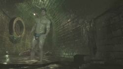 gay hunk male_only resident_evil resident_evil_3_remake resident_evil_resistance samuel_jordan samwich summer swimsuit swimwear tagme video