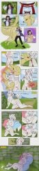 absurd_res animal_genitalia anthro balls big_breasts blush bodily_fluids breasts canid canine clothed clothing dawnyr dialogue digital_media_(artwork) duo english_text erection female feral forced forced_transformation forest fox fox_spirit fur gender_transformation generation_1_pokemon genital_fluids genitals growth hair hi_res human human_to_anthro long_image male male/female mammal mtf_transformation multi_tail mythology ninetales nintendo nipples nude open_mouth penile penis plant pokemon pokemon_(species) simple_background smile solo species_transformation tail tall_image temple text torn_clothing transformation transformation_sequence tree vaginal vulva