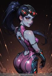 widowmaker from overwatch by lunaink