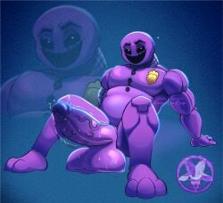 animatronic animatronic_male beer_belly big_belly big_cock big_penis bite_by_night cock dreamlandcorp first_porn_of_character five_nights_at_freddy's flat_background fnaf hoax ibispaint ibispaint_(artwork) ibispaintx lazy_background looking_at_viewer male male_focus male_only meme pierced_genitals pierced_penis piercing piercings purple_guy purple_guy_(fnaf) purple_guy_animatronic_(hoax) purple_skin self_upload sitting smile smiling smiling_at_viewer solo solo_focus sweat throbbing throbbing_penis welcoming white_eyes white_pupils