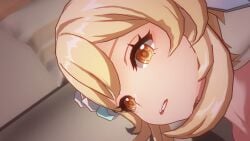 1futa 1girls 3d 3d_animation adalinebemine amber_eyes animated audible_creampie big_ass big_breasts blonde_hair bouncing_breasts cowgirl_position cum cum_in_pussy cum_inside disappearing_clothes doggy_style dominant_female dominant_futa femdom flower flower_in_hair fully_nude futa_on_female futadom futanari genshin_impact hands_tied hanging_breasts jiggling_breasts large_breasts light-skinned_female light-skinned_futa light_skin longer_than_one_minute lumine_(genshin_impact) mating_press medium_breasts mgcper nude nude_female nude_futa opennsfwsp short_hair sleeping smaller_futa sound submissive_female submissive_futa thick_thighs video wide_hips yelan_(genshin_impact)