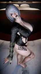 1girl 1girls 2026 2b_(nier:automata) 3d 4k android android_girl bed bedroom belly belly_button big_breasts black_eyeshadow black_lipstick black_nails blue_eyes bnwo bodysuit breasts breasts_bigger_than_head chromatic_aberration clothed clothing crashbanditkut depth_of_field eyebrows eyelashes eyeshadow feet female full_body hair half-closed_eyes hi_res high_resolution highres light-skinned_female light_skin lips lipstick long_eyelashes long_nails looking_at_viewer makeup mascara medium_hair motel nail_polish nails navel navel_piercing nier nier:_automata nier_(series) nose_piercing one_eye_covered pierced_belly_button piercing piercings qos qos_tattoo queen_of_spades queen_of_spades_symbol queen_of_spades_tattoo self_upload septum_piercing short_hair smile smiling smiling_at_viewer snowbunny solo solo_female solo_focus standing straight teeth thick thick_lips thick_thighs thighs toenail_polish toenails virt-a-mate virtamate voluptuous white_hair yorha_2b young young_female
