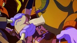 1girls 2boys animated animated_image ass assisted_rape assisted_sex close-up clothed_sex clothing clown cum extreme_ghostbusters fat female ghostbusters internal_cumshot interspecies kylie_griffin male mask monster multiple_boys multiple_males penetration penis piledriver_(sex) pussy rape reverse_piledriver_position sex spread_legs teamwork vaginal_penetration zone torn_clothes torn_clothing gif brunette brunette_hair brunette_female brunette-haired_female cum_in_pussy cum_in_uterus cum_inside cervical_penetration