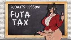 1futa 2d 2d_(artwork) 2d_artwork amura_(ompongworks) cum cumming futa_only futa_pubic_hair futa_tax futanari futanari_only masturbation meme meme_reference ompongworks original pubic_hair solo solo_focus solo_futa solo_futanari