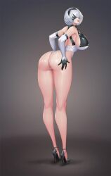 yorha 2b from nier: automata by dark night (darkotl)