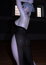 3d a.k.i. female street_fighter street_fighter_6 tagme the-greatalpaca white_hair