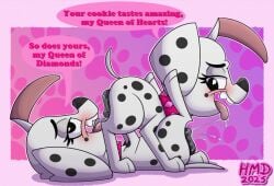 101_dalmatian_street 101_dalmatians 2025 2girls 69_position all_fours animal_pussy artist_signature black_spots blush blush canid canine canine_pussy canine_vagina canis collar commission commission_art cub dallas_(101_dalmatians) dalmatian destiny_(101_dalmatians) dialogue digital_drawing_(artwork) digital_media_(artwork) disney dog_collar domestic_canine domestic_dog duo duo_female duo_focus eating_pussy english_dialogue english_text eyelashes female female/female female_canine female_cub female_dog female_feral female_focus female_only feral feral_female feral_focus feral_on_feral feral_only genital_fluids hi_res high_resolution highres hmdkoba incest laying_on_back long_ears looking_at_partner lying_on_back mammal on_back open_mouth open_smile pink_collar puppy pussy pussy_juice raised_tail saliva saliva_on_pussy saliva_on_tongue saliva_string shaded shading siblings simple_background sisters smile smiling speech_bubble spots spotted_body spotted_fur tail tail_raised talking talking_to_another talking_to_partner text tongue tongue_out vagina vaginal_fluids white_body white_fur young young_on_young younger_female yuri