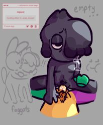 blot_(dandy's_world) cuntboy dandy's_world intersex looey_(dandy's_world) request riding transmasc velvetwaxx