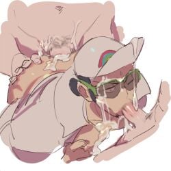 blowjob cum_in_ass gay gay_blowjob kukui_(pokemon) male male_only male_penetrated male_penetrating_male nintendo on_(pixiv2509604) pokemon pokemon_sm pokemon_usm yaoi