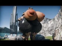 1girls 3d alternate_version_available animated areolae armor ass ass_bigger_than_head big_areola big_ass big_breasts big_butt bouncing_ass bouncing_breasts breasts breasts_bigger_than_head breasts_out bubble_butt chubby chubby_female clothing curvaceous curvy curvy_figure erect_nipples female female_only front_view giantess grunting halo_(series) helmet huge_ass huge_breasts hyper_ass hyper_breasts jiggle jiggling_ass jiggling_breasts loop mostly_nude nisha_(reresfm) reresfm shorter_than_30_seconds solo solo_female sound spartan_(halo) tagme thick_thighs tight_clothing video voice_acted voluptuous voluptuous_female wide_hips