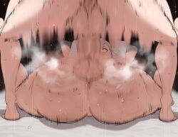 1futa 1futa1girl 1girl 1girl1futa 1girls arlecchino_(genshin_impact) female futa_on_female futanari genshin_impact intersex lumine_(genshin_impact) okpriko sex sweat sweatdrop vaginal_penetration