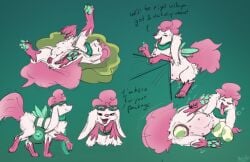 alolan_form alolan_vulpix animal_genitalia animal_pussy belly big_belly big_stretch breath canine_genitalia canine_pussy courier egg eyewear female feral fusion generation_4_pokemon generation_7_pokemon genitals goggles heliofox hi_res hybrid_pokemon legendary_pokemon lounging mail mail_bag multi_nipple nintendo nipples oviposition panting pokemon pokemon_(species) pokemon_fusion pregnant pussy quadruped regional_form_(pokemon) scarf seductive shaymin
