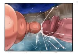1futa 1girls 2025 big_breasts brawl_stars breast_focus breasts cock colette_(brawl_stars) cum ejaculation focus focus_on_penis futa implied_futanari lactation milk penis penis_focus piper_(brawl_stars) tits