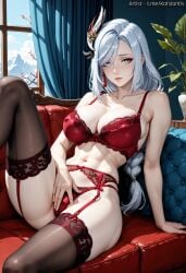 1boy 1boy1girl 1female 1girls ai_assisted ai_generated body_blush bra busty busty_female busty_girl cum_in_pussy cum_inside dominant_female dripping_cum dripping_pussy female firm_ass firm_breasts genshin_impact horny horny_female lace_trim large_ass large_breasts large_thighs lingerie mihoyo mihoyo_technology_(shanghai)_co._ltd. milf naked naked_female nipple_fetish nipples nude nude_female office_lady outfit panties pants pantyhose penis penis_in_pussy penis_size_difference perfect_ass perfect_body perfect_legs prostitution sex sex_slave shaved_crotch shaved_pussy shenhe_(genshin_impact) skinny slim_girl slim_waist slutty_face slutty_pose smile smiling_at_viewer smirk soft_breasts stockings submissive_female thick thick_ass thick_butt thick_eyebrows thick_hips thick_legs thick_lips thick_penis thick_thighs vaginal_fluids vaginal_juices vaginal_object_insertion whore_eyes