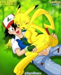 palcomix pikachu pokemon pokepornlive satoshi_(pokemon)