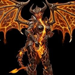 ai-created ai_art ai_generated ai_voice_acted animated armored_female biara corruption demon_girl demon_horns demon_wings demoness dominant_female french_voice_acting heroes_of_might_and_magic heroes_of_might_and_magic_5 seductive_body seductive_look seductive_pose sinastrel succubus succubus_horns succubus_wings tagme video yellow_eyes