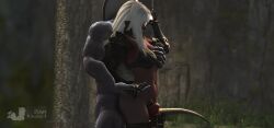 3d animated anthro armor armored_boots armored_female armored_gloves ass breasts dark-skinned_female dark_skin dnd dungeons_and_dragons elf elf_ears elf_female elf_girl elf_swordmaster interracial interspecies kaminakirei kirara_kitsune lizard lizard_humanoid lizardman penis ryanreos snake_hood snake_humanoid sound source_filmmaker tagme tail thigh_boots thigh_sex thighs velvetsheetzva video