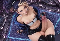 1futa ai_generated akali blue_eyes boosty boosty_username dickgirl futanari futornyx huge_balls huge_cock huge_cock k/da_akali k/da_all_out_series k/da_series large_testicles league_of_legends league_of_legends:_wild_rift multicolored_hair pierced_nipples piercing shemale shiny_skin small_breasts solo thick_thighs twitter_username veiny_penis wide_hips