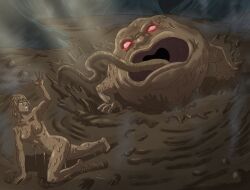 1girls completely_covered_in_mud completely_naked completely_nude covered_in_mud dirty dirty_girl female mud mud_pit muddy naked nude oc original original_character