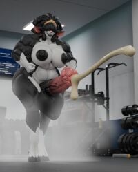 1futa anthro anthro_only cum ejaculation furry futa_only futanari goat horsecock horsecock_futa intersex milf muscular muscular_anthro penis sorrensolace vivian_(leodamodeler)