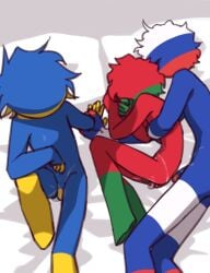 3boys belarus_(countryhumans) countryhumans cum gay male/male/male multicolored_body russia_(countryhumans) ukraine_(countryhumans)