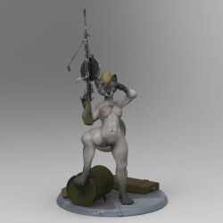 1:1 3d 3d_(artwork) aleksandra animated anthro bambookat canid canine canis digital_media_(artwork) dp-28 female mammal no_sound short_playtime solo video webm wolf